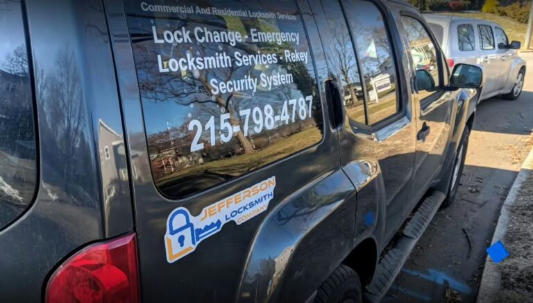 jeffer Locksmith philadelphia van