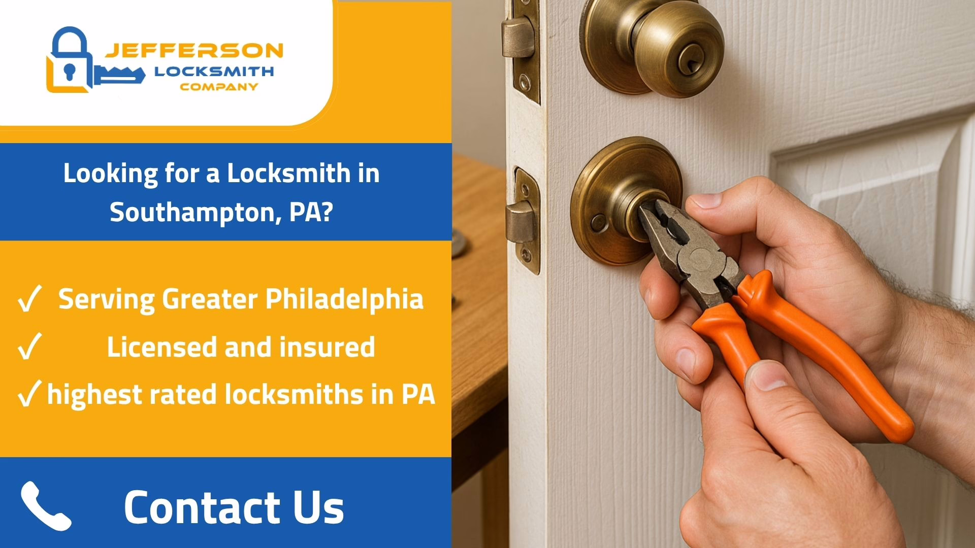 Locksmith Contractors in Southampton, PA