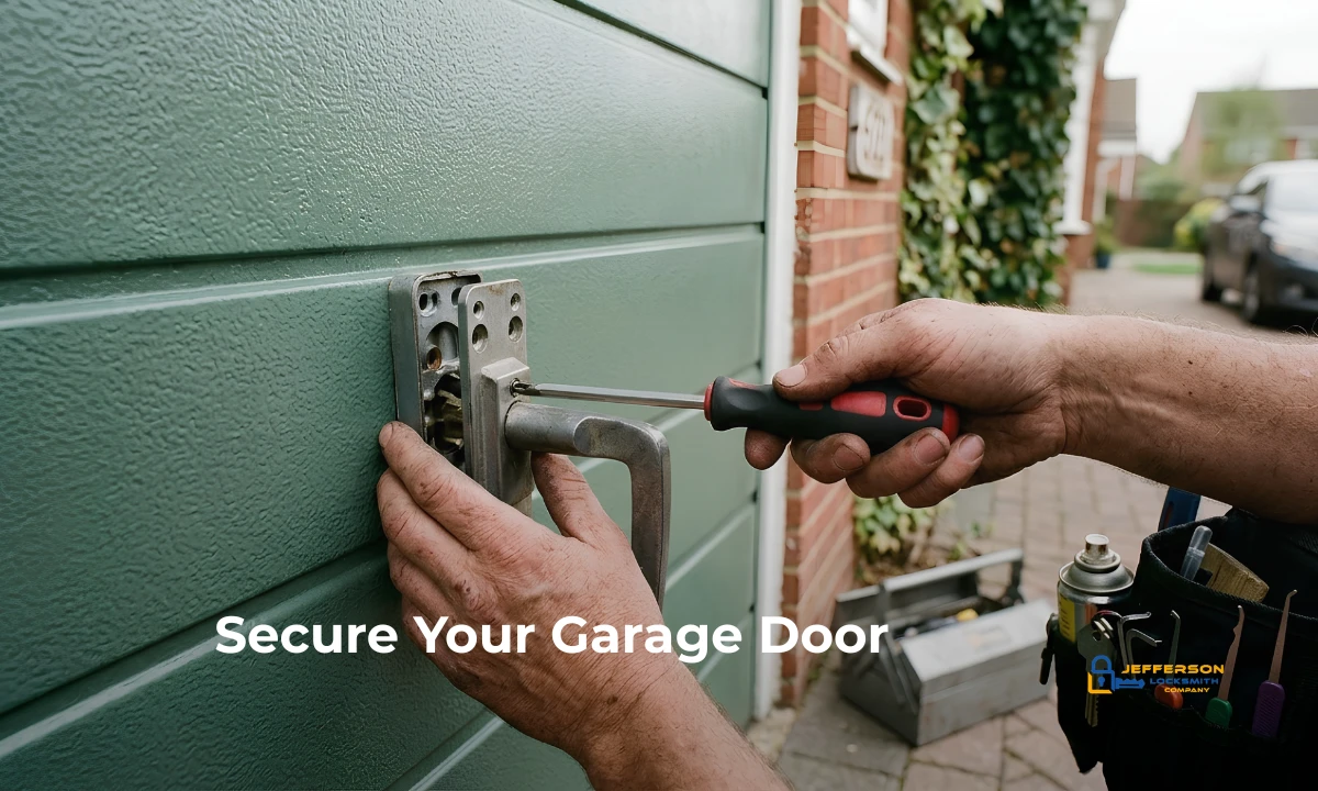 secure your garage door locks in philly